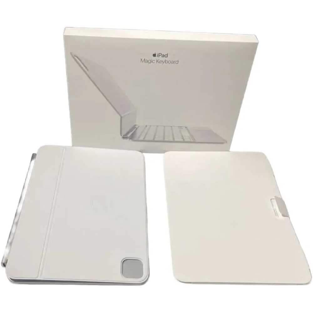 Apple Magic Keyboard iPad Pro 11-inch M4 M5 White/Silver A2975 MWR03LL/A Openbox